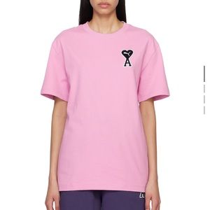Alexander Ami Mattiussi X Puma pink oversized T-shirt